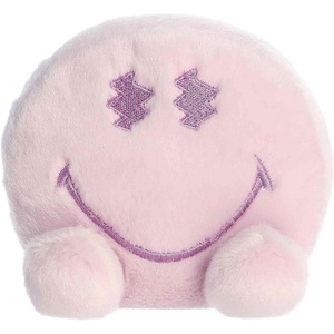 Aurora® Vibrant SmileyWorld® Palm Pals™ Stuffed Animal – Eye-Catching Designs for Retro Decor – Toys for Bedrooms, Birthday Gifts, and Celebrations – Vibe 5 Inches