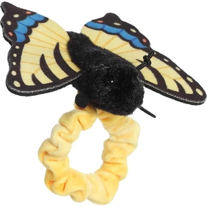 Aurora® Vibrant Wrist Fliers™ Tiger Swallowtail Butterfly Stuffed Animal – Eye-Catching Designs to Wear – Perfect for Kids 3+ Years and Animal Loving Adults – Yellow 5 Inches