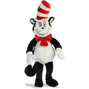 Aurora® Whimsical Dr. Seuss™ Cat in The Hat Stuffed Animal – Officially Licensed Plush for Imaginative Play – Perfect for Kids and Adults – Multicolor 18 Inches