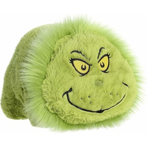 Aurora® Whimsical Dr. Seuss™ Grinch Spudsters™ Stuffed Animal – Officially Licensed Plush for Imaginative Play – Perfect for Kids and Adults – Green 9 Inches
