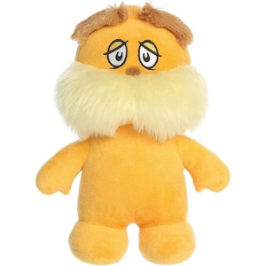 Aurora® Whimsical Dr. Seuss™ The Lorax Dood Plushie™ Stuffed Animal – Officially Licensed Plush for Imaginative Play – Perfect for Kids and Adults – Orange 8.5 Inches