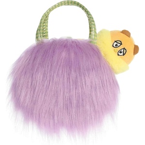 Aurora® Whimsical Dr. Seuss™ The Lorax Truffula Fancy Pals™ Stuffed Animal – Officially Licensed Plush for Imaginative Play – Mini Plush with Stylish Purse for Dress Up Fun – Orange 8 Inches