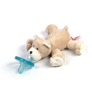 WubbaNub Giraffe Detachable Pacifier(Tan WubbaNub Baby Bear Detachable Pacifier)