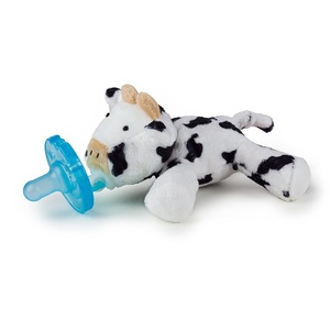 WubbaNub Giraffe Detachable Pacifier(White with black spots WubbaNub Cow Detachable Pacifier)