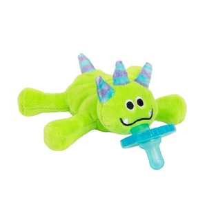 WubbaNub Infant Pacifier – Green Monster