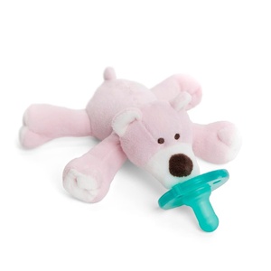 WubbaNub Infant Pacifier – Pink Bear