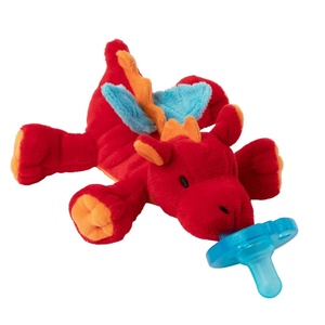 WubbaNub Infant Pacifier – Red Dragon