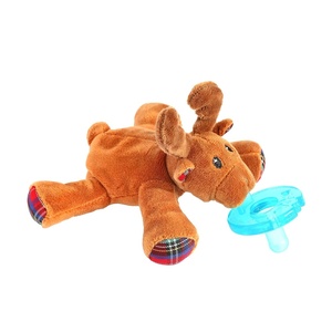 WubbaNub Infant Pacifier – Reindeer