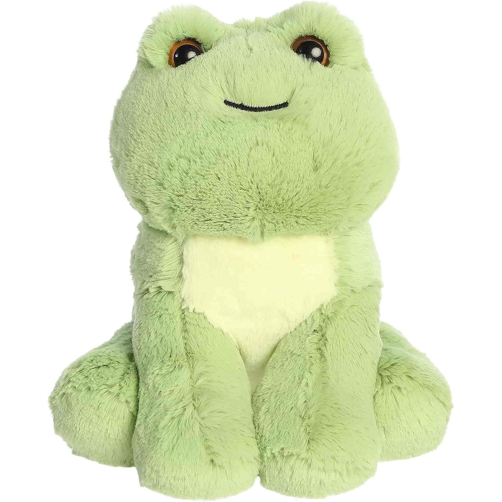 image:imageAurora Playful Little Dreamers Starry Frog Stuffed Animal  Mini Companions Ready for Playful Adventures  Perfect for Birthdays Adults and Kids All Ages  Green 75 Inches