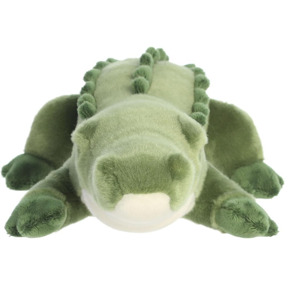image:imageAurora Responsibly Made Eco Nation Eco Hugs Alligator Stuffed Animal  Ideal for Playtime Adventures  Perfect for Birthdays or Just Because  Green 165 Inches