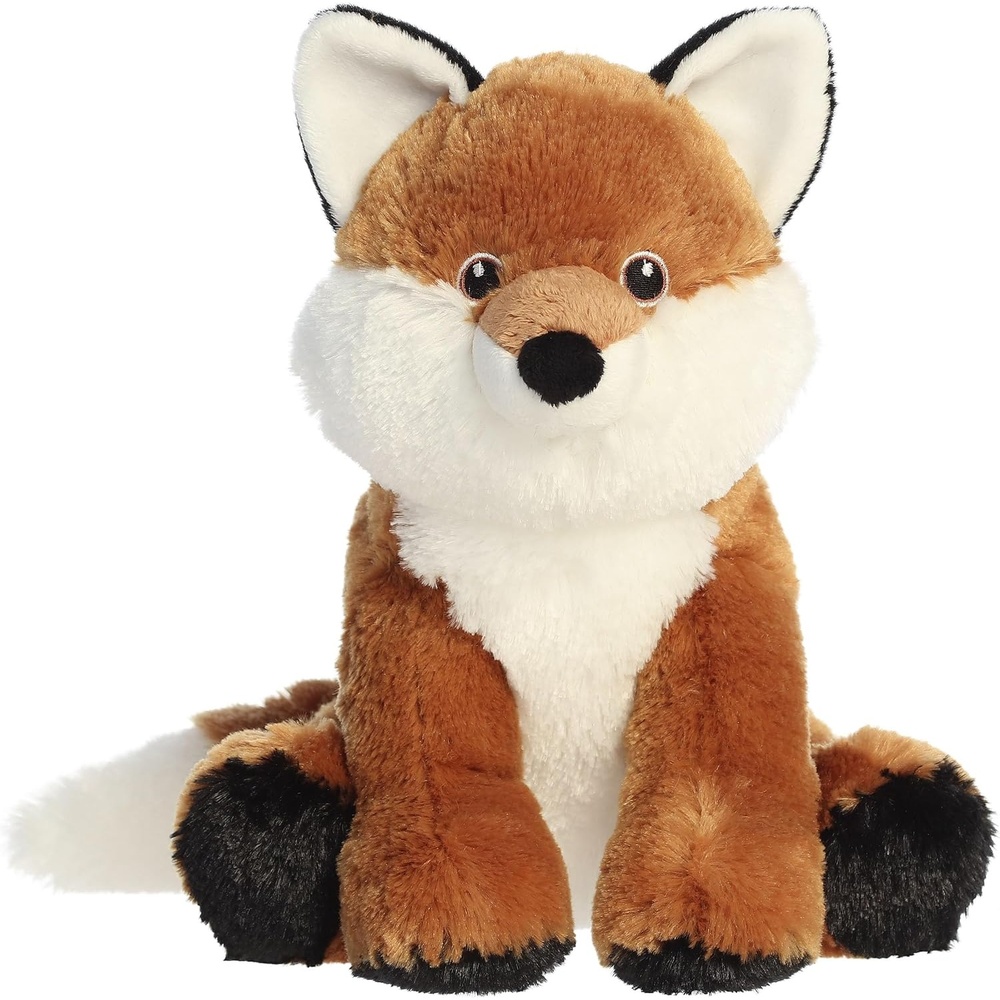 image:imageAurora Responsibly Made Eco Nation Eco Hugs Fox Stuffed Animal  Ideal for Playtime Adventures  Perfect for Birthdays or Just Because  Brown 115 Inches