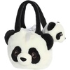 Aurora® Eco-Friendly Eco Nation™ Baby Panda Stuffed Animal – Environmental Consciousness – Recycled Materials – White 6 Inches