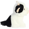 Aurora® Eco-Friendly Eco Nation™ Mini Cow Stuffed Animal – Environmental Consciousness – Recycled Materials – White 5 Inches
