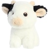 Aurora® Eco-Friendly Eco Nation™ Mini Cow Stuffed Animal – Environmental Consciousness – Recycled Materials – White 5 Inches