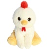Aurora® Playful Little Dreamers™ Nova Chicken™ Stuffed Animal – Mini Companions Ready for Playful Adventures – Perfect for Birthdays, Adults and Kids All Ages – White 8 Inches
