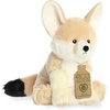 Aurora® Responsibly Made Eco Nation™ Eco Hugs™ Fennec Fox Stuffed Animal – Ideal for Playtime Adventures – Perfect for Birthdays or Just Because – Brown 10 Inches