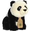 Aurora® Responsibly Made Eco Nation™ Eco Hugs™ Panda Stuffed Animal – Ideal for Playtime Adventures – Perfect for Birthdays or Just Because – Black, White 11 Inches