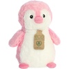 Aurora® Responsibly Made Eco Nation™ Eco Hugs™ Penguin Stuffed Animal – Ideal for Playtime Adventures – Perfect for Birthdays or Just Because – Pink 11 Inches