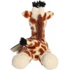 Aurora® Responsibly Made Eco Nation™ Eco Softies™ Giraffe Stuffed Animal – Ideal for Playtime Adventures – Perfect for Birthdays or Just Because – Orange 8 Inches