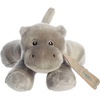 Aurora® Responsibly Made Eco Nation™ Eco Softies™ Hippo Stuffed Animal – Ideal for Playtime Adventures – Perfect for Birthdays or Just Because – Grey 8.5 Inches