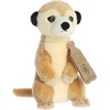 Aurora® Responsibly Made Eco Nation™ Eco Softies™ Meerkat Stuffed Animal – Ideal for Playtime Adventures – Perfect for Birthdays or Just Because – Brown 8 Inches