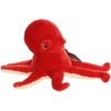 Aurora® Responsibly Made Eco Nation™ Eco Softies™ Octopus Stuffed Animal – Ideal for Playtime Adventures – Perfect for Birthdays or Just Because – Red 9.5 Inches
