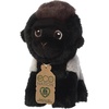 Aurora® Responsibly Made Eco Nation™ Gorilla Stuffed Animal – Ideal for Playtime Adventures – Perfect for Birthdays or Just Because – Black 5.5 Inches