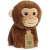 Aurora® Responsibly Made Eco Nation™ Mini Monkey Stuffed Animal – Ideal for Playtime Adventures – Perfect for Birthdays or Just Because – Brown 5 Inches