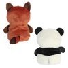 Aurora® Responsibly Made Eco Nation™ Reversible Eco Pairs: Red Panda and Panda Stuffed Animal – Ideal for Playtime Adventures – Perfect for Birthdays or Just Because – 6.5 Inches