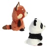 Aurora® Responsibly Made Eco Nation™ Reversible Eco Pairs: Red Panda and Panda Stuffed Animal – Ideal for Playtime Adventures – Perfect for Birthdays or Just Because – 6.5 Inches