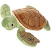 Aurora® Responsibly Made Eco Nation™ Turtle Stuffed Animal – Ideal for Playtime Adventures – Perfect for Birthdays or Just Because – Green 7 Inches