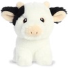 Aurora® Eco-Friendly Eco Nation™ Mini Cow Stuffed Animal – Environmental Consciousness – Recycled Materials – White 5 Inches