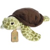Aurora® Responsibly Made Eco Nation™ Eco Hugs™ Sea Turtle Stuffed Animal – Ideal for Playtime Adventures – Perfect for Birthdays or Just Because – Green 12.5 Inches