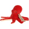 Aurora® Responsibly Made Eco Nation™ Eco Softies™ Octopus Stuffed Animal – Ideal for Playtime Adventures – Perfect for Birthdays or Just Because – Red 9.5 Inches