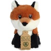 Aurora® Responsibly Made Eco Nation™ Mini Fox Stuffed Animal – Ideal for Playtime Adventures – Perfect for Birthdays or Just Because – Brown 4.5 Inches