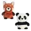 Aurora® Responsibly Made Eco Nation™ Reversible Eco Pairs: Red Panda and Panda Stuffed Animal – Ideal for Playtime Adventures – Perfect for Birthdays or Just Because – 6.5 Inches