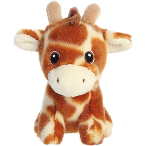 Aurora® Responsibly Made Eco Nation™ Mini Giraffe Stuffed Animal – Ideal for Playtime Adventures – Perfect for Birthdays or Just Because – Brown 5 Inches